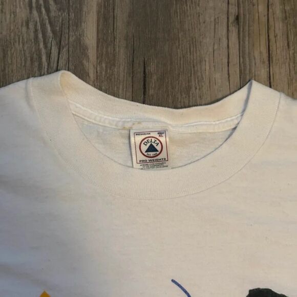 Vintage 90s Seinfeld "God Knows I Dont Ask For Much" T-Shirt Size XL Promo - Picture 4 of 6